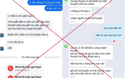 Xuất hiện thủ đoạn lừa đảo trong mùa lũ: Tuyệt đối lưu ý chi tiết này!