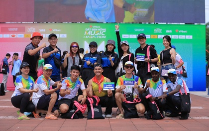 Dàn trai xinh gái đẹp nô nức “check-in” tại VPBank Đất Sen Hồng Music Marathon 2025