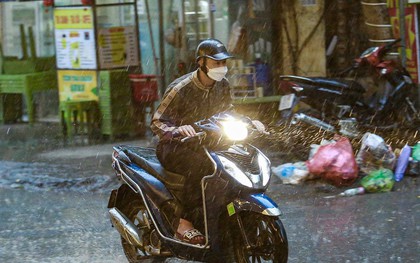 Miền Bắc mưa to trở lại từ khoảng đêm mai