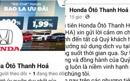 Honda Ôtô Thanh Hóa lên tiếng vụ lùm xùm báo giá lan truyền trên mạng xã hội
