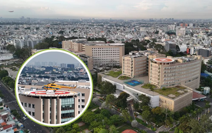 Bệnh viện duy nhất tại Việt Nam có 2 bãi đáp trực thăng, mới khánh thành toà nhà 1000 giường