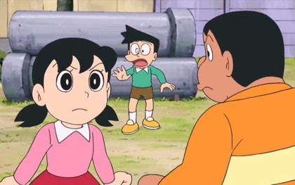 Shizuka là ngoại lệ của Jaian trong Doraemon