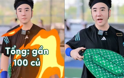 Boss thẩm mỹ khoe outfit “trăm triệu” đi chơi pickleball: Đắt đấy nhưng “phèn”