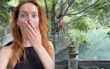 Du lịch Ninh Bình, khách Tây há hốc miệng vì bốc trúng ngay "sít rịt"