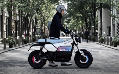 Suzuki chính thức ra mắt mẫu xe máy điện hoàn toàn mới, mang phong cách giống hệt 'Charly cúc cu'