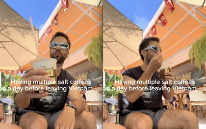 Quá buồn vì sắp phải rời khỏi Việt Nam, khách Tây lặp đi lặp lại 1 việc mỗi ngày