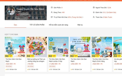 Xử phạt chủ cơ sở kinh doanh trà sữa giảm cân chứa chất cấm