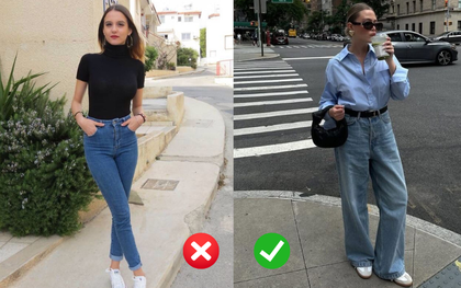 3 kiểu quần jeans mấy nàng sau 30 nên tránh nếu muốn mặc dễ đẹp và tôn dáng