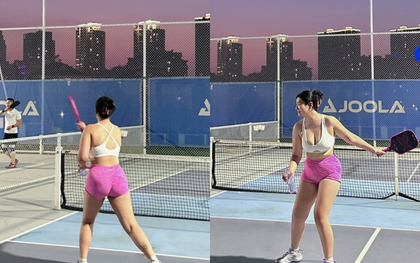 Bị mắng "gọi vốn" vì mặc đồ pickleball quá bé, cô gái 80kg đáp trả