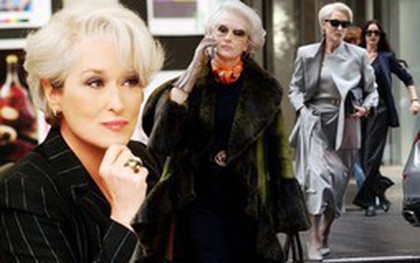 Mỹ nữ tóc bạc Meryl Streep: Ngoài 75 tuổi vẫn không bớt đẹp và sành điệu