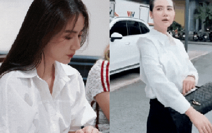 Chỉ với 2 mẫu sơ mi trắng giá chưa đến 500k, Huyền Lizzie tiếp tục làm "náo loạn" khắp cõi mạng