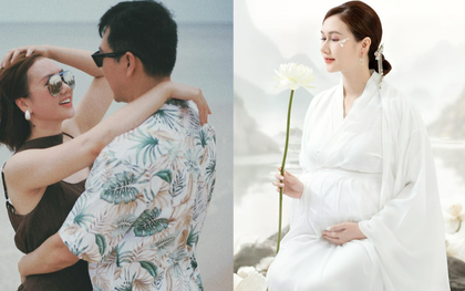 "Mỹ nhân phim giờ vàng VFC" bầu lần 3 với chồng doanh nhân bí ẩn hơn 11 tuổi?