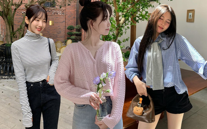 5 kiểu áo xinh xỉu trong ngày se lạnh