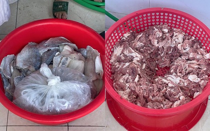 Xôn xao bếp ăn trường tiểu học ở Hà Nội nhập thịt bốc mùi, cá ươn: Chủ tịch xã lên tiếng