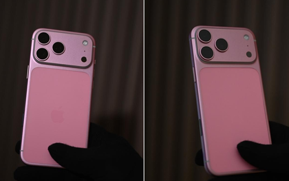 Lộ diện iPhone 17 Pro Max màu hồng đẹp sang xịn, nổi bật hơn cả "Cam Vũ Trụ"