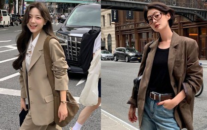 4 mẫu áo blazer đi đâu cũng gặp trong mùa đông này