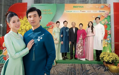 Midu và gia đình Chủ tịch Nhựa tái chế Duy Tân lộ bức ảnh chưa từng thấy