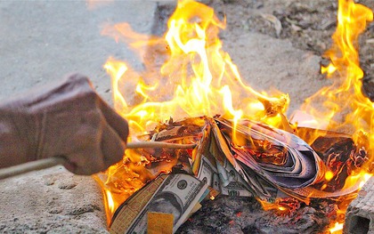 3 thời điểm không nên đốt vàng mã