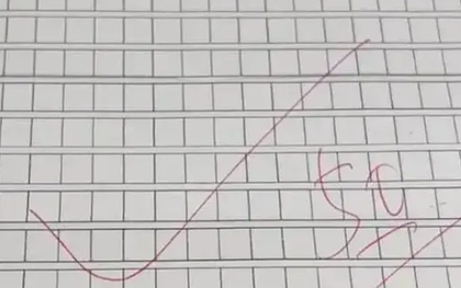 Bài văn 17 chữ của cô bé lớp 2 viral khắp nơi, 4 chữ bị em gạch đi khiến giáo viên bật khóc ngay khi chấm điểm