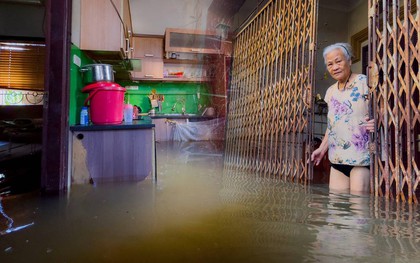 Không tin nổi đây là một nơi ở Hà Nội sau 5 ngày mưa lớn