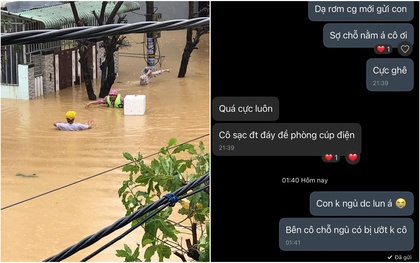 Cuộc gọi không được hồi âm của những đứa con "không ở cạnh ba má" giữa lúc lũ lên cao