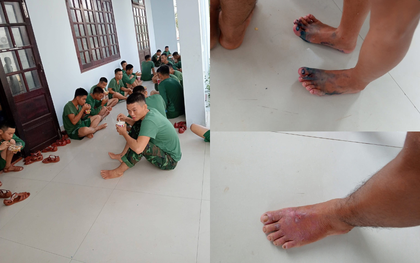 Đôi chân sưng phù của người lính giữa trận lũ lịch sử ở Đà Nẵng: Những hình ảnh khiến cả mạng xã hội nghẹn ngào