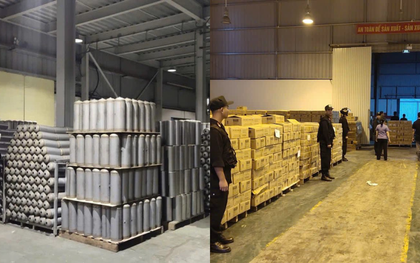 Bên trong xưởng sản xuất 2,2 triệu bình chữa cháy giả: Công thức pha trộn “tự nghĩ ra”, 54% là bột không có tác dụng dập lửa