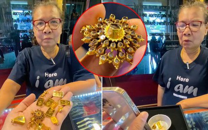 Mang vàng thừa kế từ mẹ chồng đi kiểm tra, người phụ nữ sốc nặng khi biết giá trị