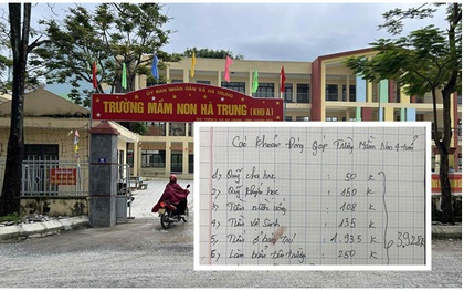 Phụ huynh bức xúc các khoản thu "lạ", thuê người làm vườn: Hiệu trưởng trường mầm non lên tiếng