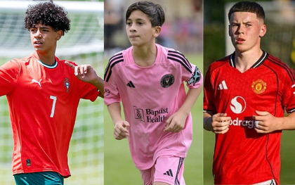 “Gen Alpha” sẽ thống trị làng túc cầu tương lai: Ronaldo Jr., Thiago Messi và hội “F1 quyền lực”