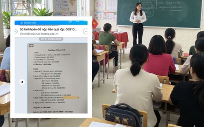Bảng thu chi lớp học của bà mẹ Thanh Hóa có chi tiết lạ khiến các phụ huynh "tỉnh cả người": Có "nghĩ oan" cho người khác?