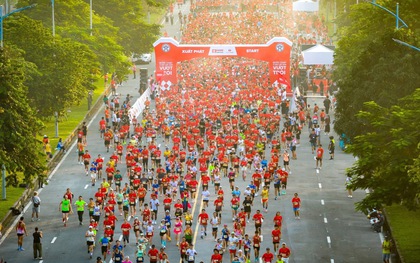 Khi Hà Nội hóa “đường chạy khổng lồ”: 13.000 runner cùng bứt phá giới hạn tại Marathon Quốc tế Hà Nội Techcombank 2025