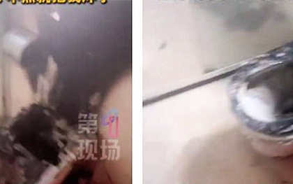 Bồn cầu thông minh nổ tung khiến tường cháy đen, sàn ngập nước