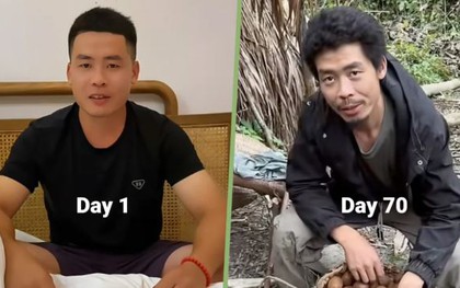 Thử thách 70 ngày sinh tồn trong rừng, chàng trai trẻ trở thành nhà vô địch nhận gần 400 triệu tiền thưởng