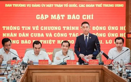 Đã tiếp nhận gần 1.300 tỷ đồng ủng hộ đồng bào vùng lũ và nhân dân Cuba