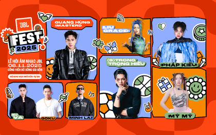 Đếm ngược đến JBL Fest 2025: Đại tiệc thanh âm bùng nổ – Vé đang được săn lùng!