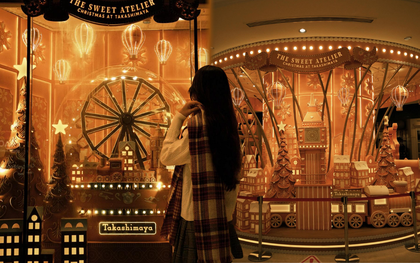 Vạn vật đều thua Takashimaya mùa giáng sinh