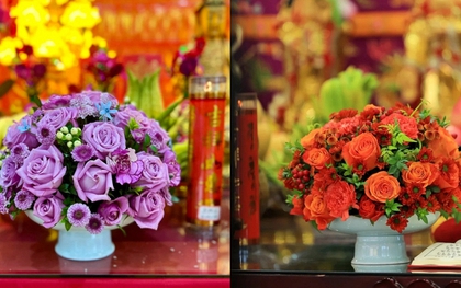 4 lý do bát hoa ngày càng được ưa chuộng hơn bình hoa trên bàn thờ gia tiên