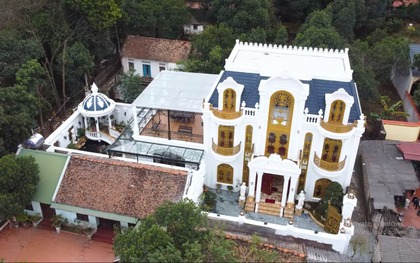 Biệt thự dát vàng nổi tiếng nhất Bắc Ninh, riêng bộ bàn ghế đã 1 tỷ đồng