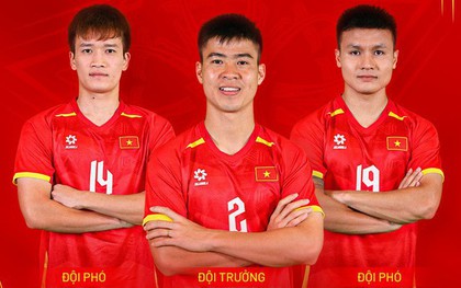 Lộ diện ban cán sự đội tuyển Việt Nam: Duy Mạnh, Quang Hải và một hotboy
