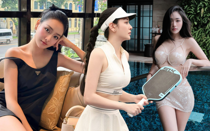 Danh tính cô gái vừa bước ra sân pickleball đã khiến tất cả trầm trồ: "Ôi thôi chết, sao lại có người hoàn hảo cỡ này"