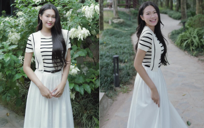 Tiểu thư Doãn Hải My khiến dân mạng ngẩn ngơ vì nhan sắc nàng thơ, Văn Hậu số hưởng thật!