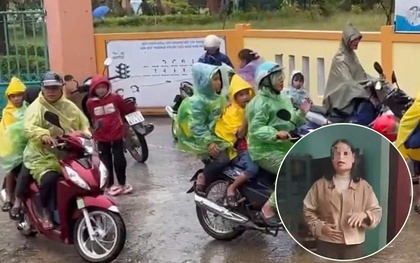 Vụ 40 học sinh nhập viện Quảng Trị: Phụ huynh đồng loạt đến trường đón con về vì sự xuất hiện của 1 người