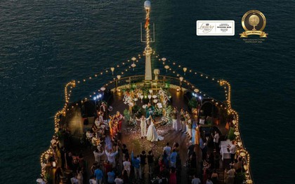 Trải nghiệm tiệc cưới tại nơi được quốc tế vinh danh là Du thuyền nghệ thuật sang trọng bậc nhất Đông Nam Á