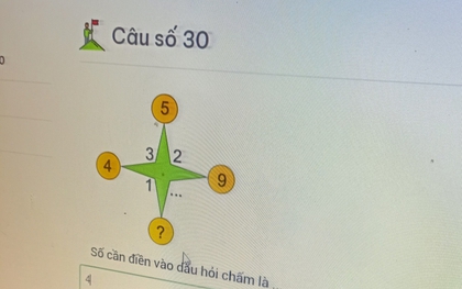 Bà mẹ Đà Nẵng nhờ tư vấn bài Toán lớp 1, một phụ huynh than: Tôi 34 tuổi, nghĩ mãi không ra đáp án