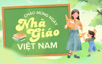 Các mẫu thiệp đẹp chúc mừng Ngày Nhà giáo Việt Nam 20/11