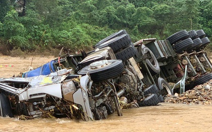 Tìm thấy "vật bất ly thân" của tài xế xe đầu kéo mất tích ở Quảng Trị