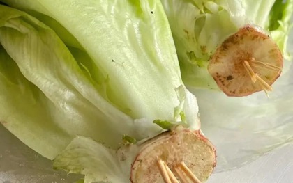 Cắm tăm vào cuống xà lách, ai nghĩ ra mẹo này xin hãy nhận 1 lạy của tôi!