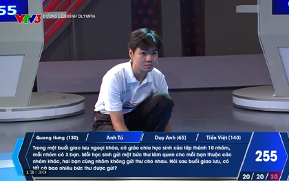 Nam sinh Bắc Ninh chiến thắng trận đầu tiên của Olympia năm thứ 26: Mở màn mùa mới căng như dây đàn đến phút cuối!