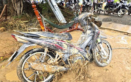 Hiện trường tan hoang sau vụ vỡ hồ chứa nước ở Lâm Đồng